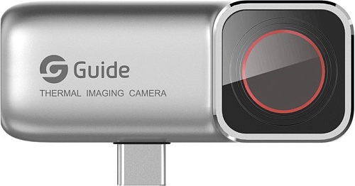Тепловизор для смартфона Guide Mobir 2T (Type-C, серебристый/серый)