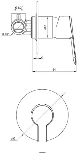 Смеситель Deante Arnika BQA 044L