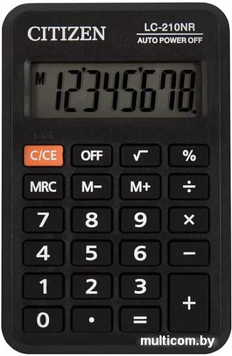 Калькулятор Citizen LC-210NR