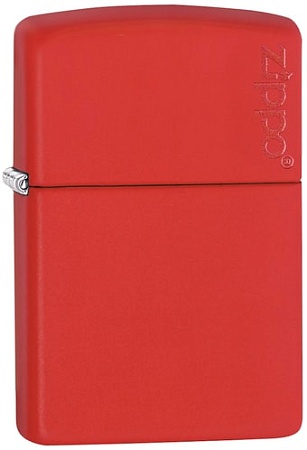 Зажигалка Zippo Red Matte Zippo Logo 233ZL-000051