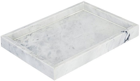Поднос Bergenson Bjorn Marm BB000089 (белый мрамор)
