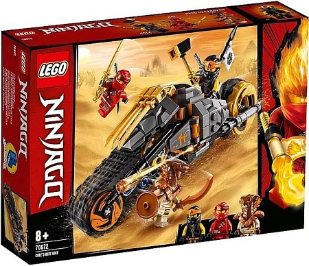 Конструктор LEGO Ninjago 70672 Раллийный мотоцикл Коула