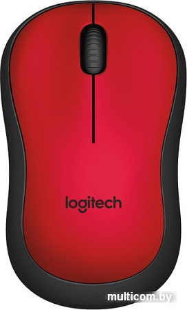 Мышь Logitech M221 (красный/черный)