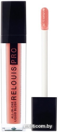 Жидкие румяна Relouis Жидкие румяна All-In-One Liquid Blush (01 CORAL) 3,5 г