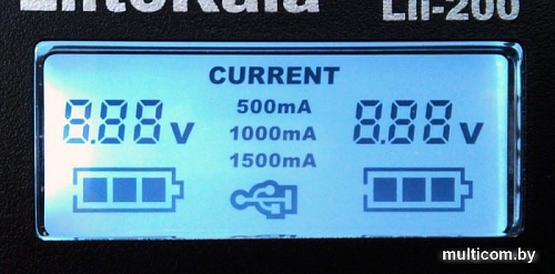 Зарядное LiitoKala Lii-200