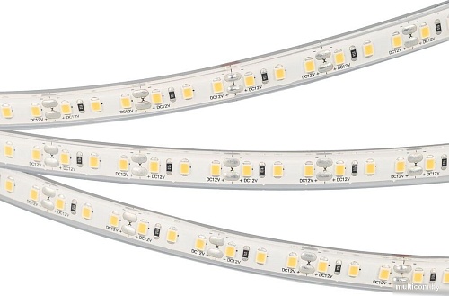 Светодиодная лента Arlight 8W/m 120Led/m 2835SMD теплый белый 5M RTW-PU-A120-10.5mm 12V Warm3000 029598(3)