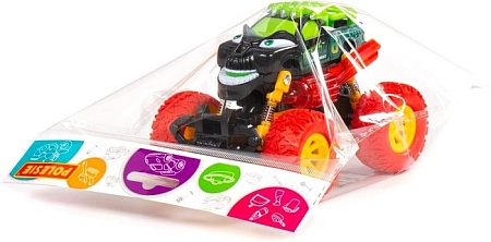 Игрушечный транспорт Полесье Монстр Ралли-Демон автомобиль инерционный 79763 (черный/красный)