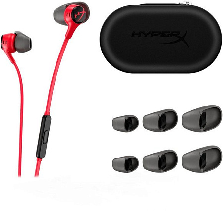 Наушники HyperX Cloud Earbuds II (красный)