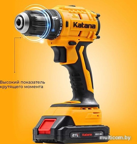 Дрель-шуруповерт Katana HD Line BCD 5000 (с 1-им АКБ 1.5 Ач)