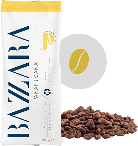 Кофе Bazzara Panafricana зерновой 250 г