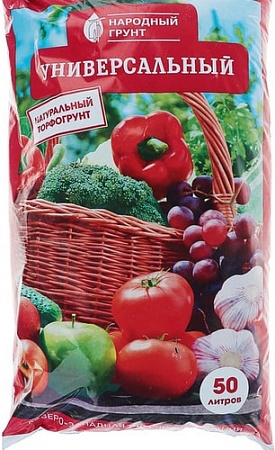 Торф Народный грунт Универсальный 4607049610953 (50 л)