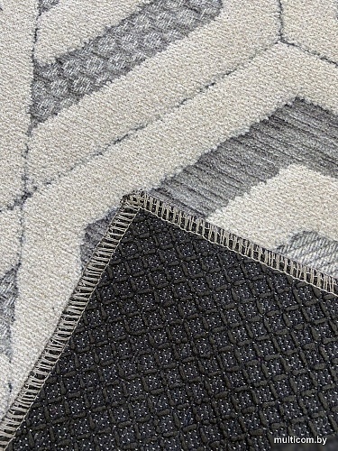 Ковер для жилой комнаты Linea Hali Banco P1341-GREY (1.5x2.3)