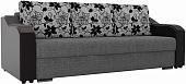 Диван Лига диванов Монако 102048 (серый/черный)