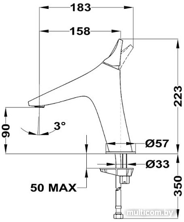 Смеситель TEKA Sense 913860200