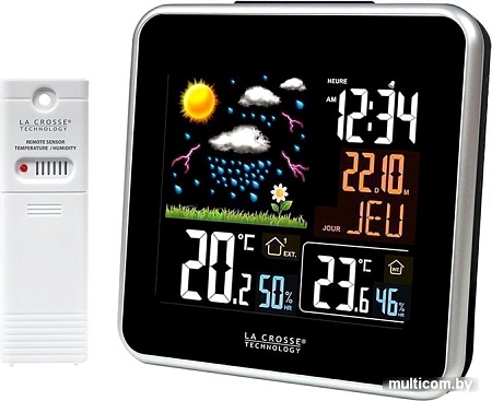 Метеостанция La Crosse WS6821 (черный)