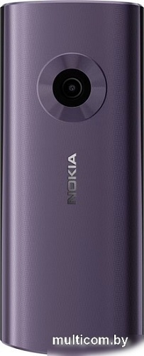 Кнопочный телефон Nokia 110 4G Dual SIM (фиолетовый)