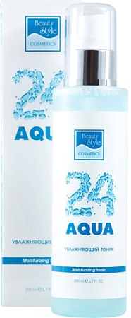 Beauty Style Тоник для лица Аква 24 увлажняющий (200 мл)