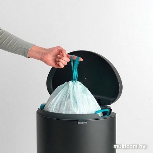 Brabantia FlatBack+ 30 л (минерально-графитовый)