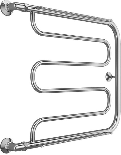 Полотенцесушитель TERMINUS Фокстрот 1 600x700 (боковое подключение, хром)