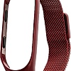Ремешок Xiaomi Milanese Magnetic для Mi Band 3 (винный)