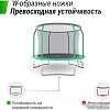 Батут Unix Line Supreme Basic 8 ft (green)