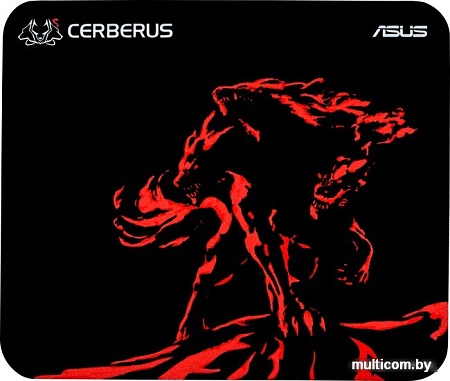Коврик для мыши ASUS Cerberus Mat Mini (черный/красный)