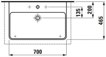 Умывальник Laufen Pro S 8169670001041