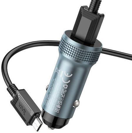 Hoco Z49A microUSB (металлик)