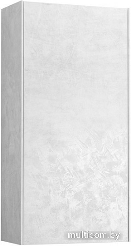 Акватон Шкаф-полупенал Марбл Слэйт 1A276403MH8A0