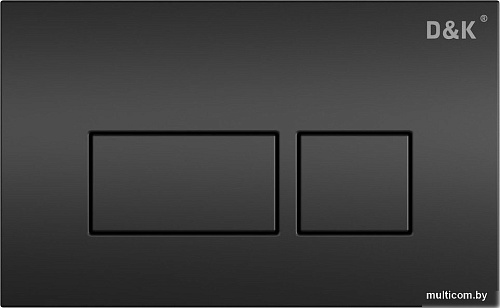 Панель смыва D&K Berlin DB1439025 (черный)