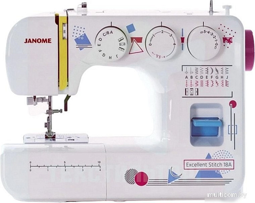 Электромеханическая швейная машина Janome Excellent Stitch 18A