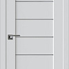 Межкомнатная дверь ProfilDoors 71U 90x200 (аляска, стекло графит)