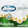 Туалетная бумага Slonik Jumbo Rumianek 3 слоя (24 рулона)