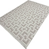 Ковер для жилой комнаты Radjab Carpet Поло Прямоугольник EN 204 12472RK (1.2x1.8, Cream/Beige)