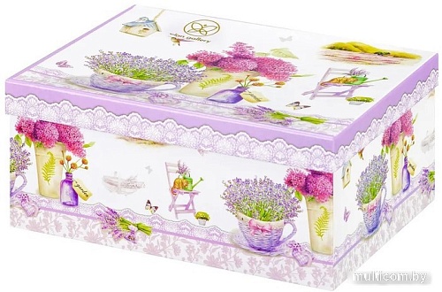 Чашка с блюдцем Elan Gallery Лаванда 420156