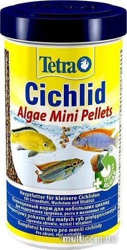 Сухой корм Tetra Cichlid Algae Mini Pellets 0.5 л