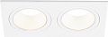Точечный светильник Ambrella TN102830/2 WH/WH (белый/белый)