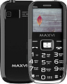 Кнопочный телефон Maxvi B6ds (черный)
