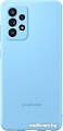 Чехол Samsung Silicone Cover для Samsung Galaxy A52 (синий)