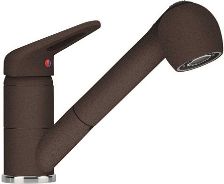 Смеситель Franke Novara-Plus Pull Out 115.0470.668 (шоколадный)