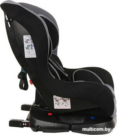 Детское автокресло BamBola Bambino Isofix (серый/черный)