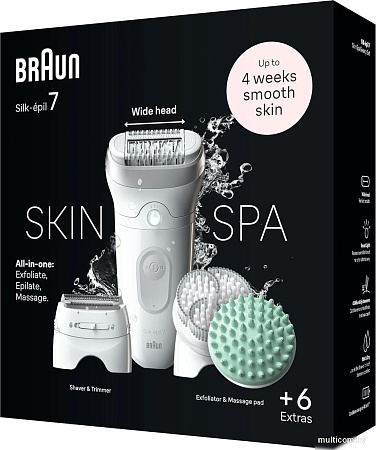 Эпилятор Braun Silk-epil 7 SE7081