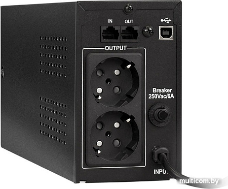 Источник бесперебойного питания ExeGate SpecialPro Smart LLB-650.LCD.AVR.EURO.RJ.USB