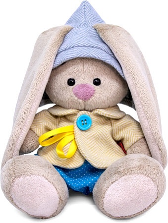 Классическая игрушка BUDI BASA Collection Зайка Ми в твидовом костюме с юбочкой Малыш SidX-425