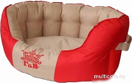 Лежак Гю-Вас Оскар №1 (красный)