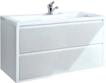 Акватон Тумба Римини 100 с умывальником Премьер М100 (белый)