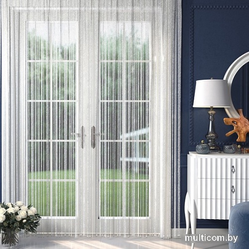 Тюль Лента К5Г 2.35x2.55 м (белый)