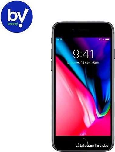 Смартфон Apple iPhone 8 64GB Воcстановленный by Breezy, грейд Q (серый космос)