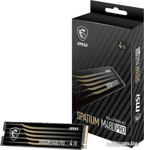 SSD MSI Spatium M480 Pro 4TB S78-440R050-P83