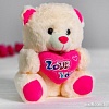 Классическая игрушка Sima-Land Медведь с сердцем 4471242